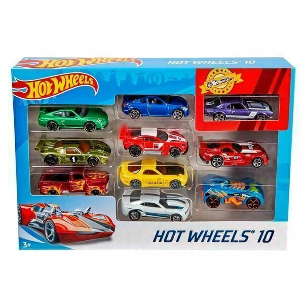 Hot Wheels 10-Car Gift Pack will be selected randomly